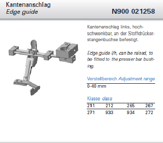 N900 021258 - KANT.ANSCHLAG K