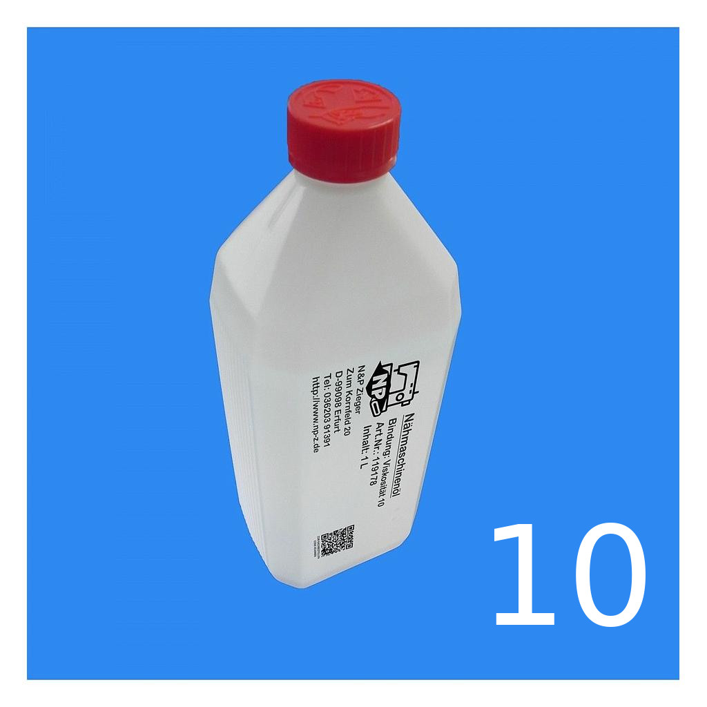 Nähmaschinenöl Feinmechanikeröl Viskosität 10