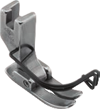 B1524-012-0B0+ Nähfuß mit Nadelschutz für Steppstichmaschinen > Untertransport > Standardausführung (Kopie)