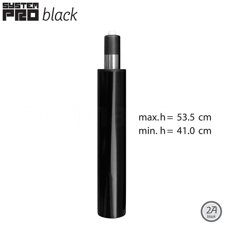 SYSTEM PRO BLACK 2A  INDUSTRIELLER GASDRUCKFEDER BLACK